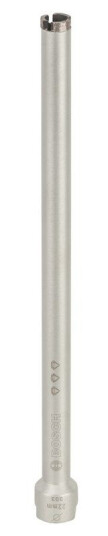 Bosch Diamanttørrborkrone G 1/2" 22 mm, 350 mm, 3 segmenter, 7 mm
