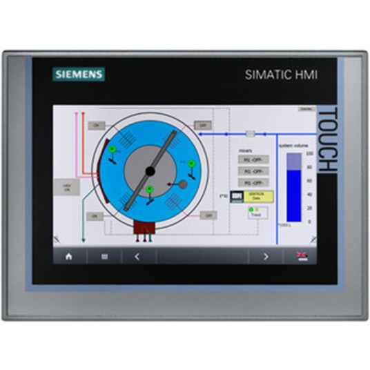 Siemens TP700 Operatørpanel med fargeskjerm berøringsskjerm 7" Elfordeling & strømforsyning