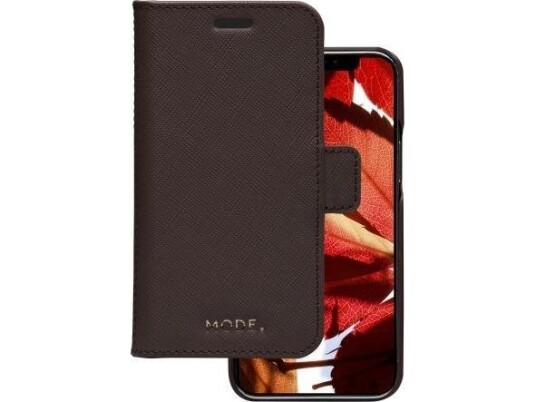 Dbramante1928 New York, Lommebok-Etui, Apple, Iphone 12 Mini, 13,7 Cm (5.4"), Sjokolade