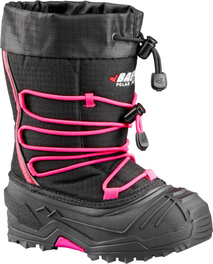 Baffin Kids' Snogoose Black/Pink 37, Sort/Rosa