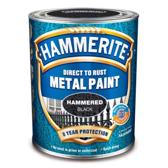 Hammerite HammerEffect Metallmaling 250 ml Mørk Grønn