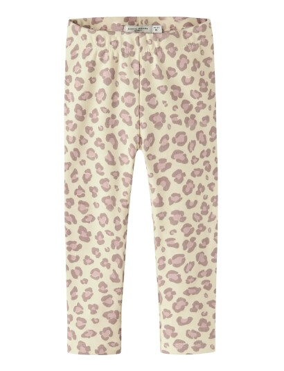 name it Nmfdavina Sweat Fleece Legging Bru Noos - Cream - 122