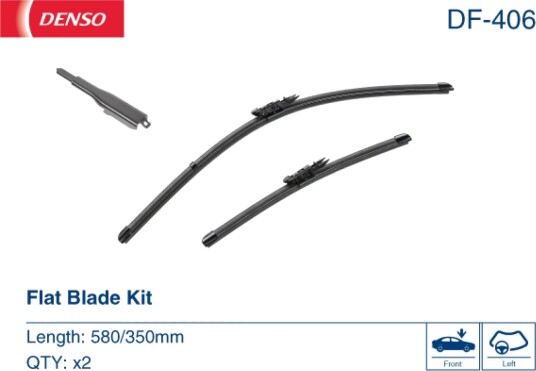 Viskerblad DENSO DF 406 Viskerblad DENSO DF 406