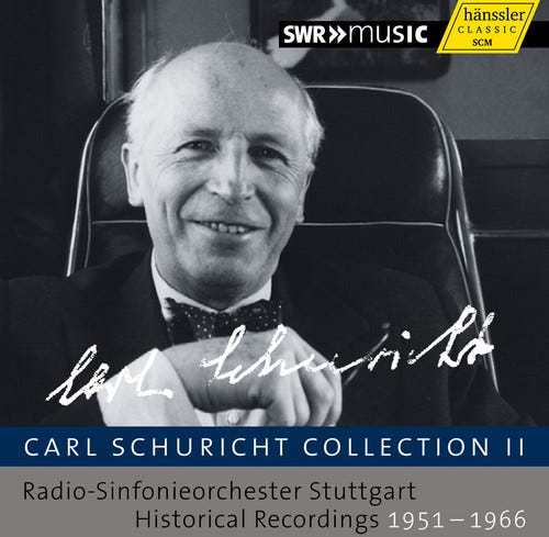 Swr Stuttgart Radio Symphony Orchestra Carl Schuricht Collection 2 CD