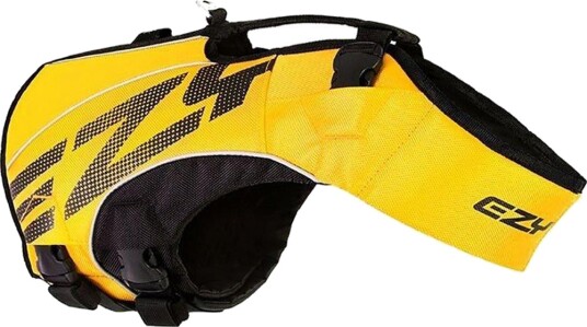 Ezydog Flytevest Boost til hund 56-65 cm 9-20 kg Gul