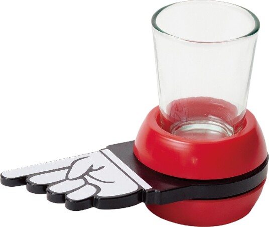 Hisab Joker Shot Spinner med Glass Drikkespill 93199