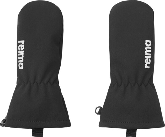 Reima Softshell Mittens, Osaten Black 7