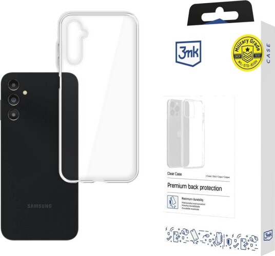 3Mk Gjennomsiktig Mobildeksel til Galaxy A14 4G/5G 3Mk Gjennomsiktig Mobildeksel til Galaxy A14 4G/5G