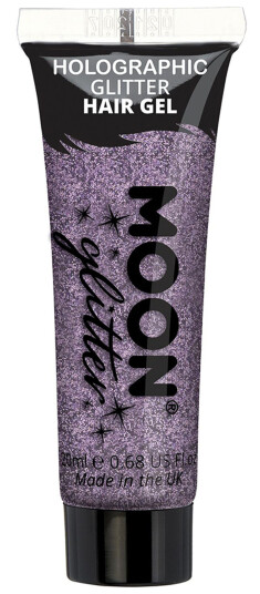 Buttericks Leco AB Moon Creations Holografisk Glitter Hårgelé - Lilla