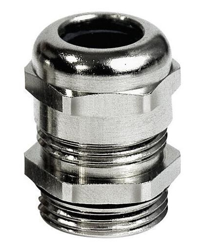 Rutab 1460405 Gjennomføring IP68, forniklet messing PG9
