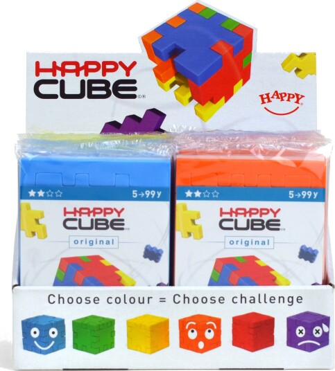SmartGames Happy Cube Original 3D Puslespill   6+ ??r