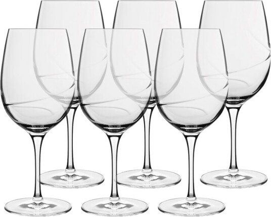 Luigi Bormioli Aero rødvinsglass 6-pakning 48 cl