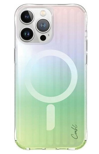 Uniq Etui Coehl Linear Iphone 15 Pro Max 6.7" Magnetic Charging Opal/Iridescent Uniq Etui Coehl Linear Iphone 15 Pro Max 6.7" Magnetic Charging Opal/Iridescent