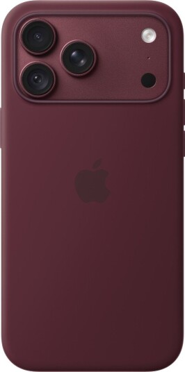 Apple Silikondeksel med MagSafe til iPhone 18 Pro Max - Burgunder
