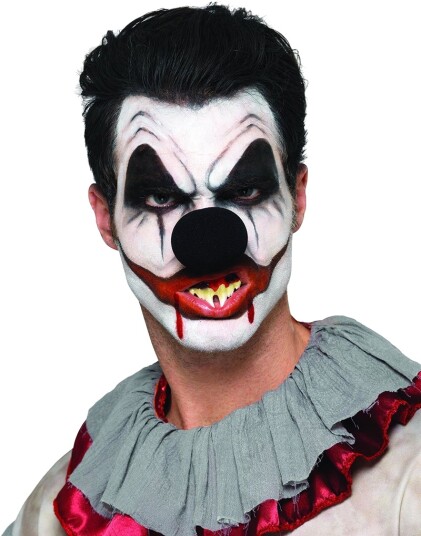 Killer Clown Klovn Sminkesett 6 Deler