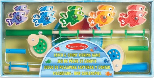 Melissa & Doug Magnetisk Fiskespill I Tre 10 Deler Melissa & Doug Magnetisk Fiskespill I Tre 10 Deler