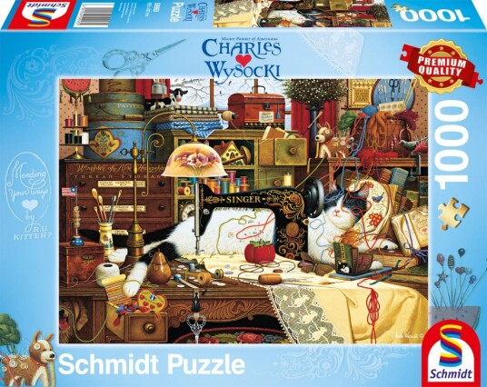 Maggie Charles Wysocki Puslespill 1000 brikker Schmidt