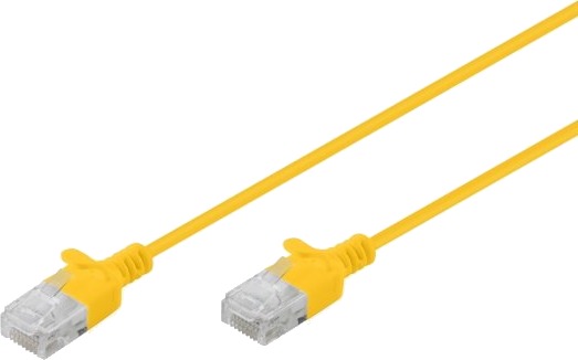 Digitus Dk-1618-010S-Y, 1 M, Cat6, U/Utp (Utp), Rj-45, Rj-45, Gult