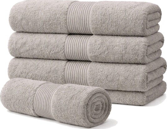 By Borg Økologisk håndkle - 50x100 cm - 100% GOTS-sertifisert bomull - Grått håndkle fra Premium By Borg Økologisk håndkle - 50x100 cm - 100% GOTS-sertifisert bomull - Grått håndkle fra Premium