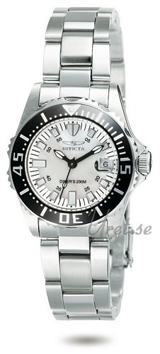 Invicta Dameklokke 2958 Pro Diver Hvit/Stål Ø34 mm Invicta Dameklokke 2958 Pro Diver Hvit/Stål Ø34 mm