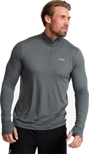 Revolutionrace Impulse Half zip Top Herre Turbulence Blue S Herre Overdeler Langermede skjorter
