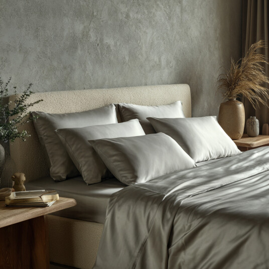 Grått Bambus Sengesett Grått Bambus Sengesett