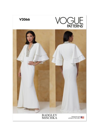 Vogue 2066 Kjole H5 (6-8-10-12-14)