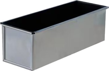 Multi Brødform Rugbrød 3 liter 30x10x10 cm Aluminium med teflonbelægning