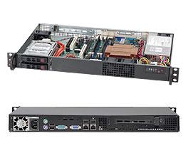 Supermicro Sc510 T 203B Kan Monteres I Rack 1U Mikro Atx CSE 510T 203B