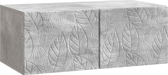  Vegghengt TV skap 59,5 x 41 x 30 cm Betonggrå Konstruert tre