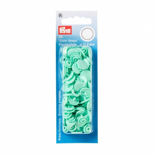 Mint trykknapp - snaps Mint trykknapp - snaps