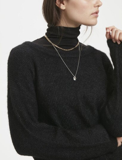Denim Hunter 05 The Knit Pullover - Black - XS Denim Hunter 05 The Knit Pullover - Black - XS