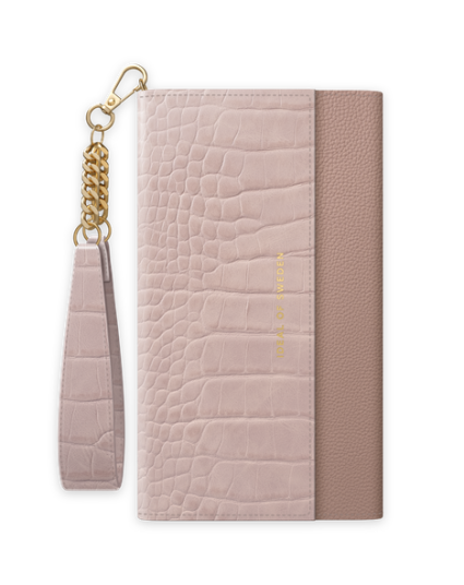 Ideal Of Sweden Signature Clutch Misty Rose Croco (IDSCSS20-S11-211)