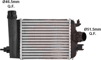 Intercooler VAN WEZEL 43014706