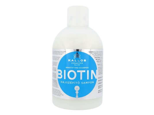 Kallos Biotin Beautifying Shampoo Forskjønnende Sjampo For Svakt Og Matt Hår 1000Ml