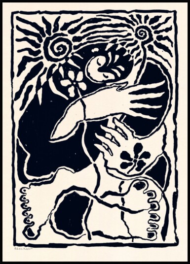Protection black Plakat / 21x30