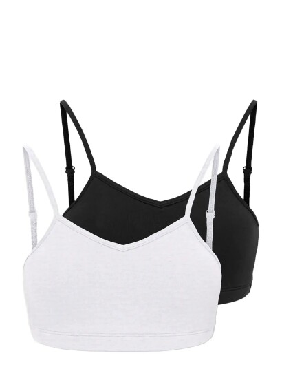 Kids Only Koglola 2 Pack Padded Top Acc Black 158 164