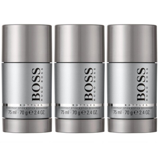 3-pack Hugo Boss Bottled Deostick 75ml