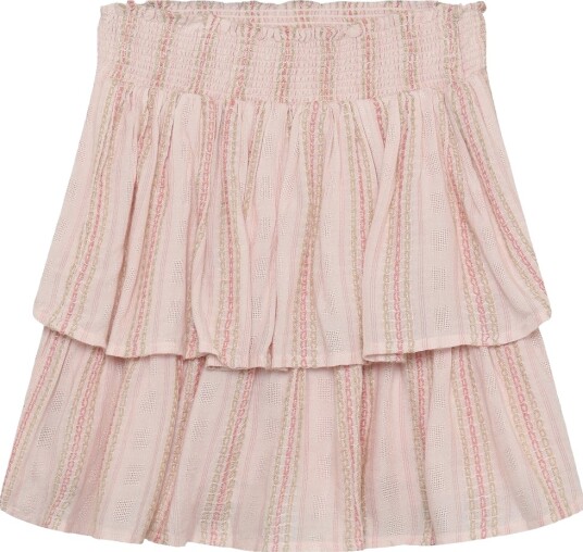 Minymo Skirt W. Lining Pink 98