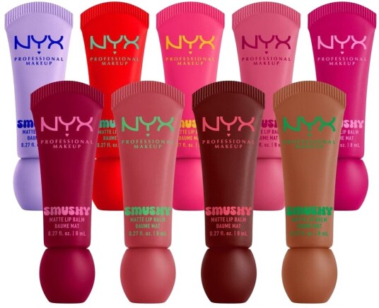 NYX Professional Makeup Smushy Matte Lip Balm 3 Sweet Smack Lips Lipgloss Makeup Skjønnhet