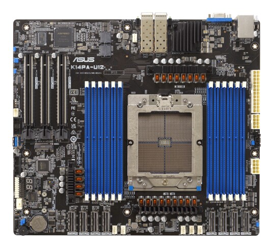 Asus K14Pa U12 Hovedkort EATX DDR5 RAM Socket SP5 med 3TB Støtte