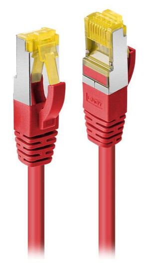 LINDY 1m Cat6 Koblingskabel RJ-45 Rød LINDY 1m Cat6 Koblingskabel RJ-45 Rød
