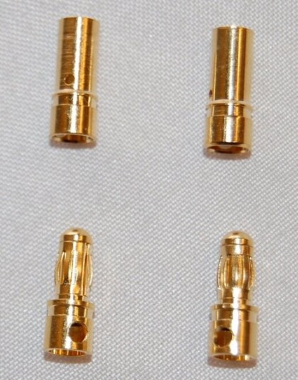 X-mania 1001A Gold Connector 3.5mm 2 Pair X-mania 1001A Gold Connector 3.5mm 2 Pair