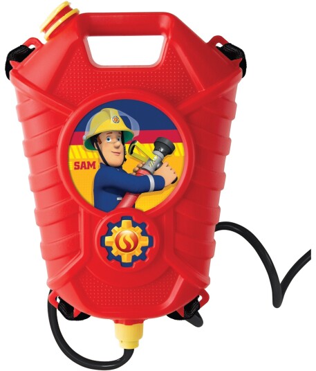 Simba Brannmann Sam Ryggsekk Med Vannpistol 23 Cm 3+ År