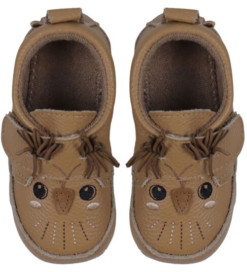 MELTON Biscuit Owl Lær Tøfler 22-23 MELTON Biscuit Owl Lær Tøfler 22-23