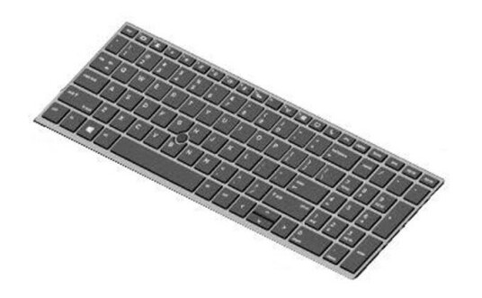 HP 850 G5/G6 Keyboard - DK BL - Brbart tastatur - til utskifting - Dansk