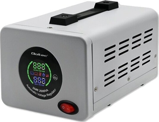 Qoltec AVR PRO Automatisk Spenningsstabilisator 2000VA Overspenningsvern Qoltec AVR PRO Automatisk Spenningsstabilisator 2000VA Overspenningsvern