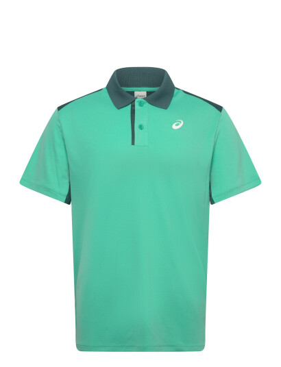 Asics Court Polo Green M Asics Court Polo Green M