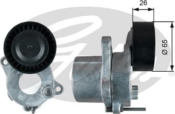 Strammehjul, kilerem GATES T39386
