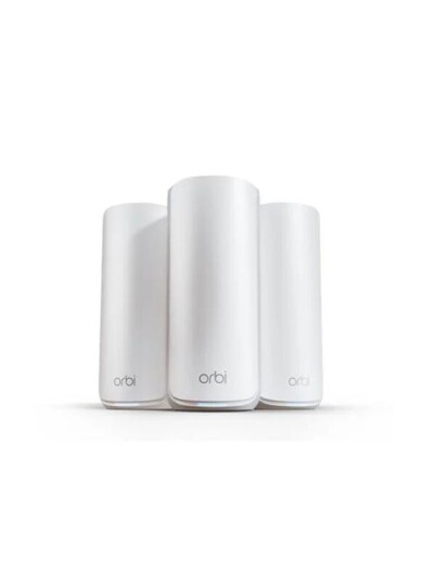 Netgear Orbi 870 RBE873 Tri-Band WiFi 7 Mesh Router 11.52Gbps Hvit Netgear Orbi 870 RBE873 Tri-Band WiFi 7 Mesh Router 11.52Gbps Hvit